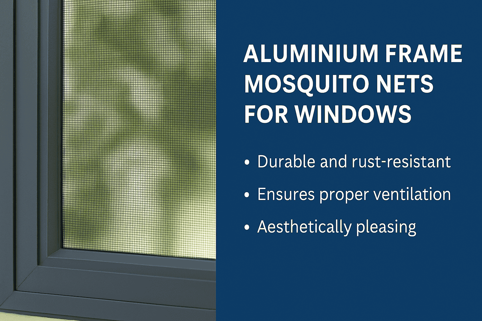 The Ultimate Guide to Aluminium Frame Mosquito Nets for Windows 