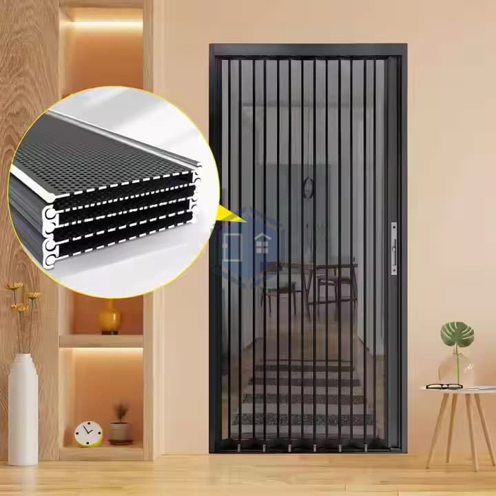 Aluminium Folding Mosquito Net Doors and windows