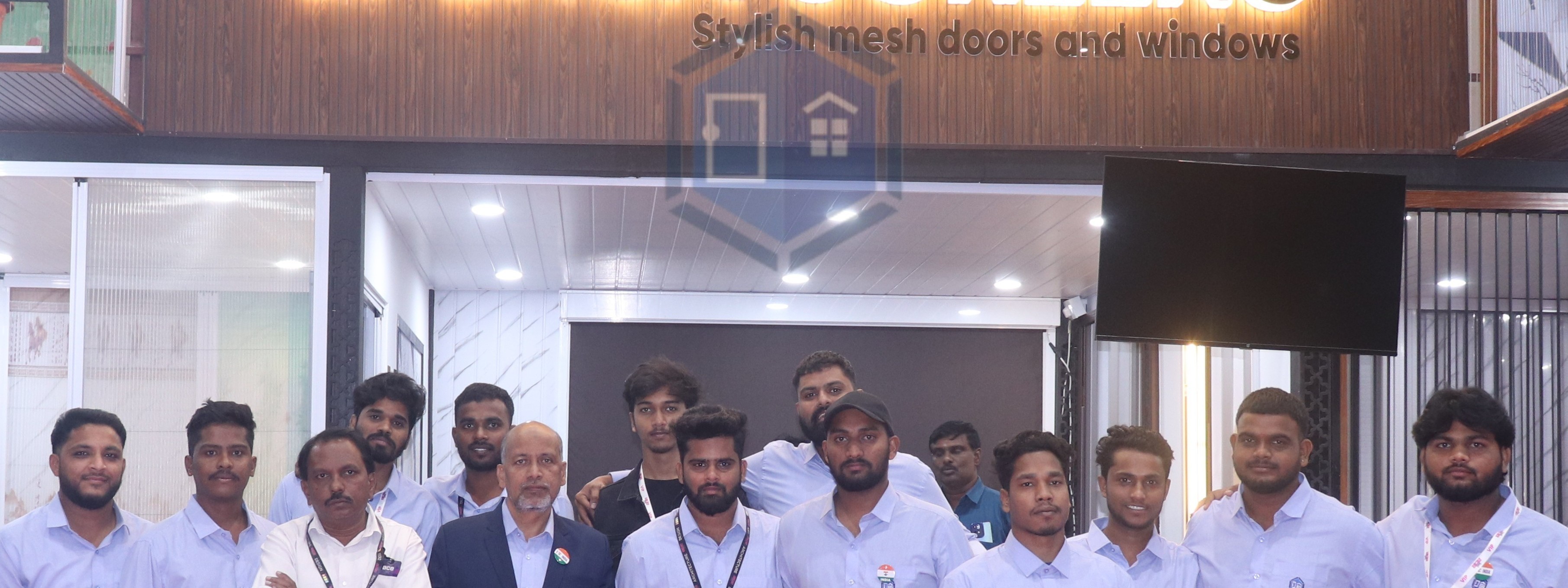 Modern home with elegant security solutions