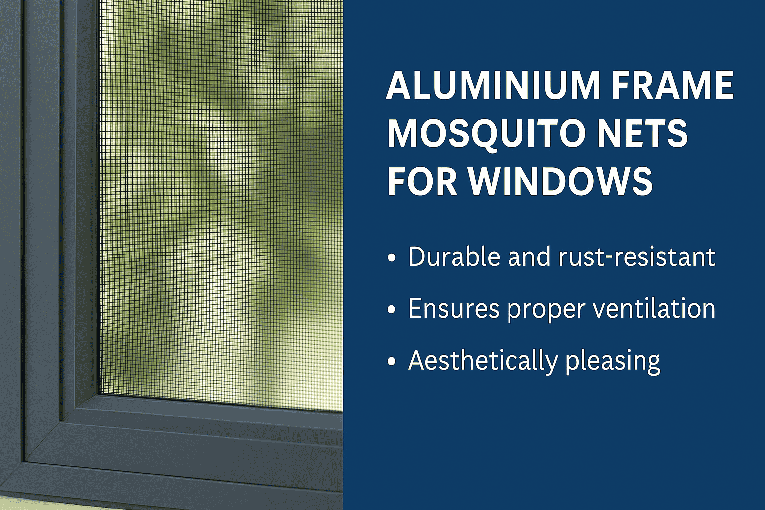 The Ultimate Guide to Aluminium Frame Mosquito Nets for Windows 