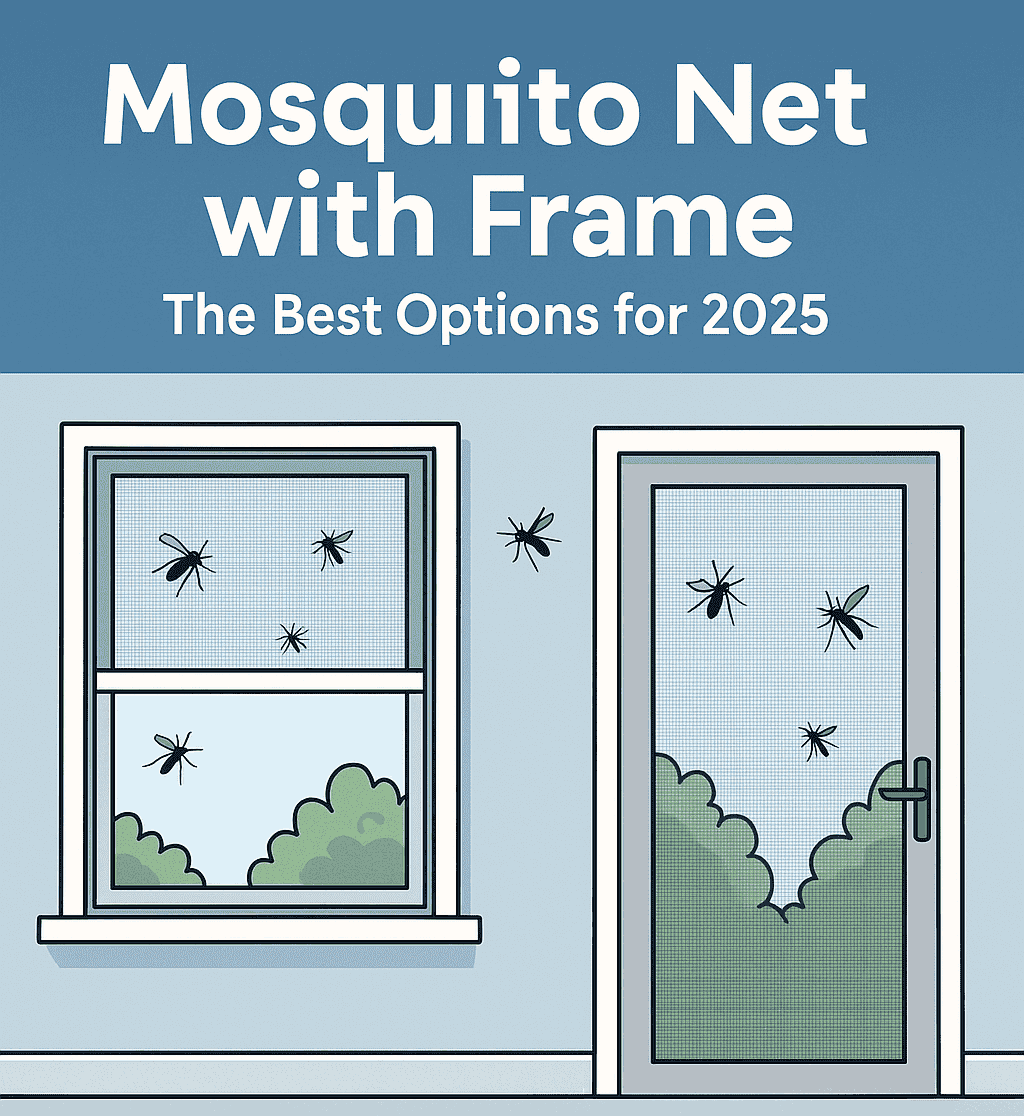 Mosquito Net with Frame for Windows: The Best Options for 2025